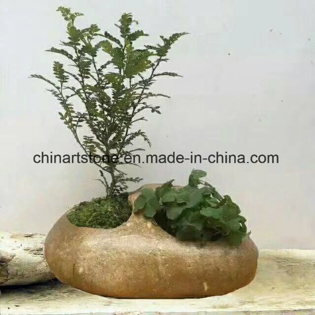China Nature Stone Pot for Flower