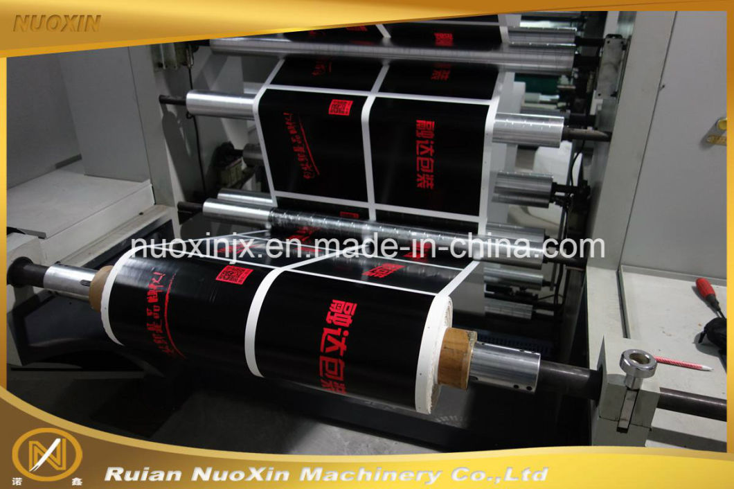 130mm/Min 4 Color Plastic Film Flexographic Printing Machine