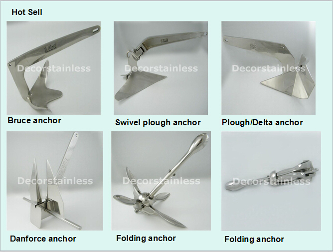 Stainless Steel Bruce Anchor Marine Hardware