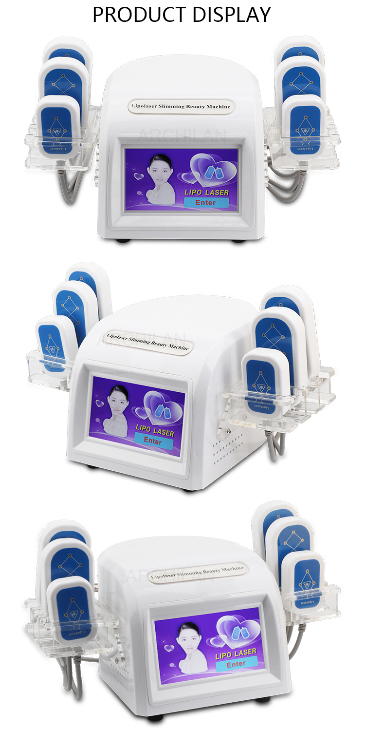 Weight Loss Laser Lipo Slimming Skin Treatment Machine