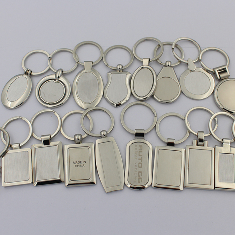 Promotional Gifts Leather Metal PVC Keyholder Keyring Trolley Coin Key Chain