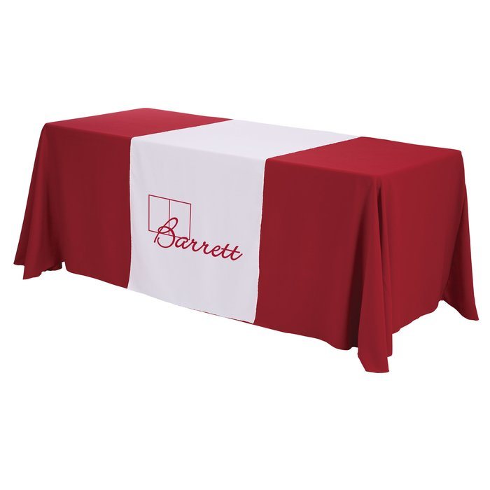 30 Inches Width Logo Printed Fabric Table Runners