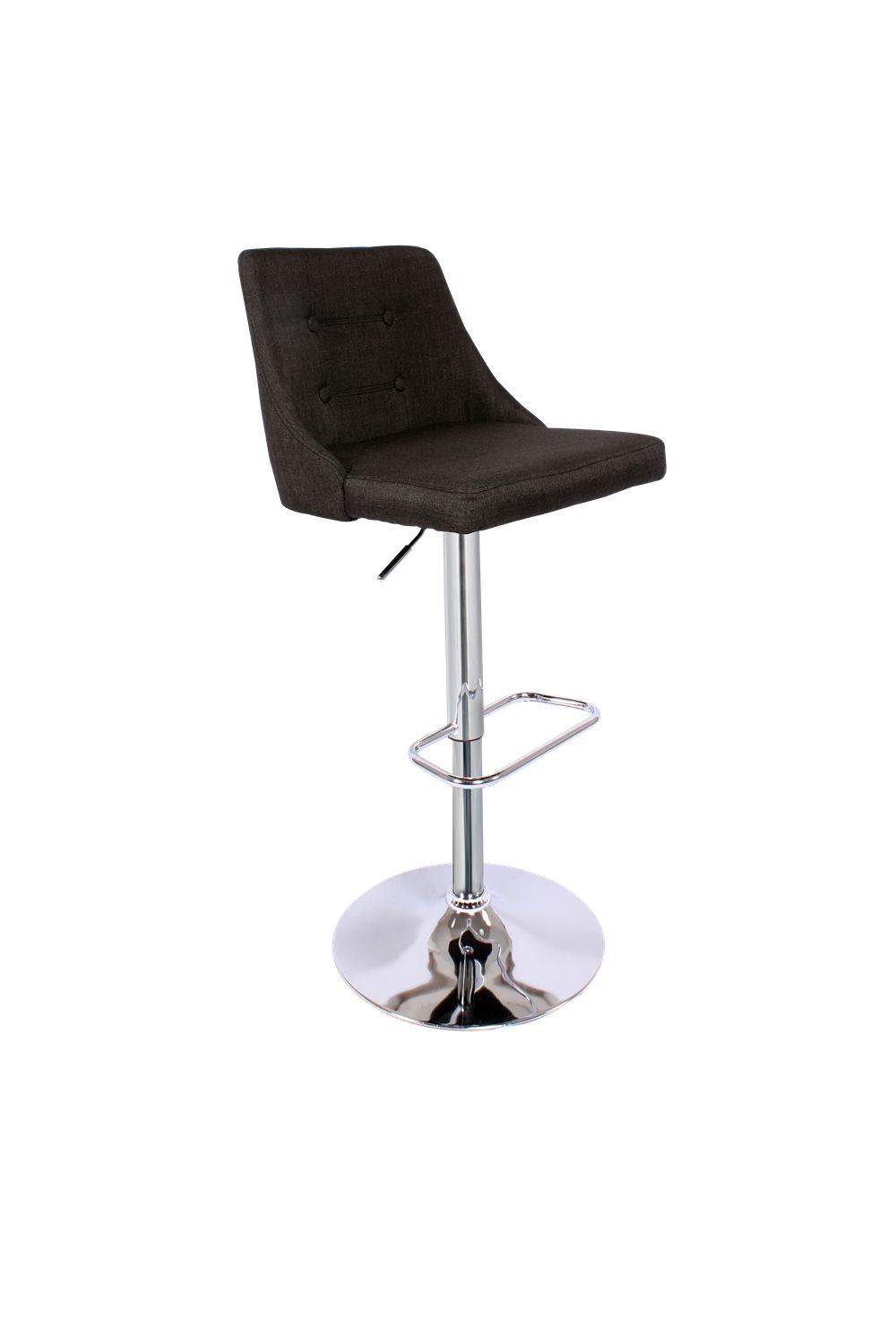 New Design Fabric Bar Chair with Metal Base