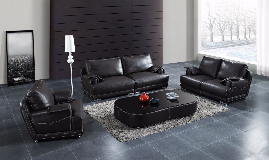 Modern Genuine Leather Sofa for Living Room Divany