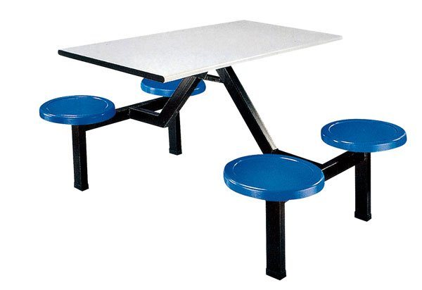 Plastic Dining Table and Chair Set (DT-06)