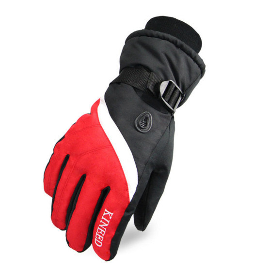 Men Thick Warm Winter Ski Gloves
