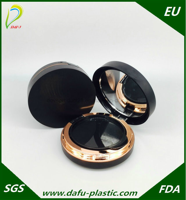 Popular Cosmetics Black Colour Compact Cosmetics Packaging