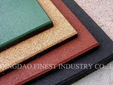 Fadeless EPDM Noise-Absorbing Anti-Slip Waterproof Rubber Flooring Rubber Tiles