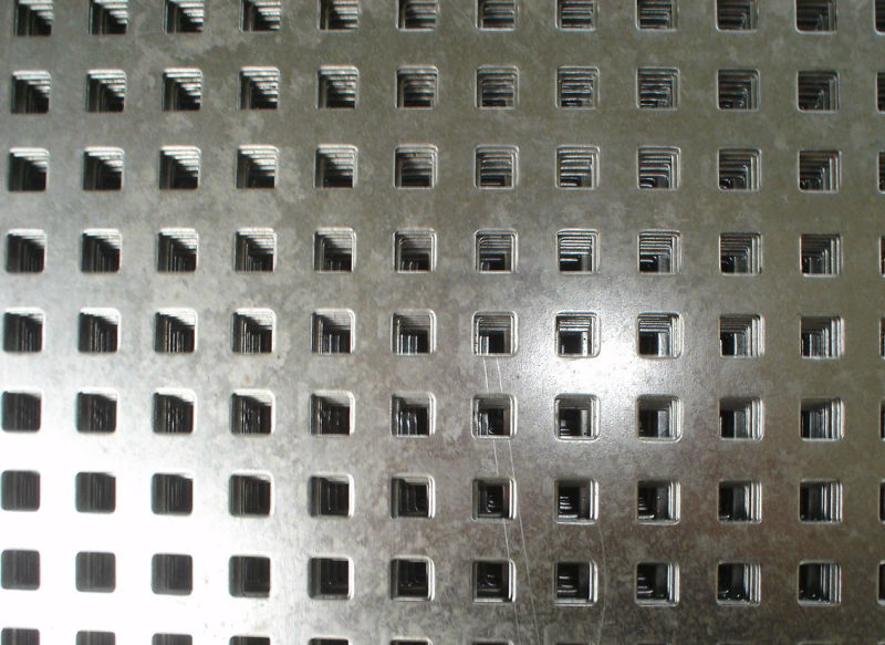 Round Hole Galvanized Perforated Metal Mesh