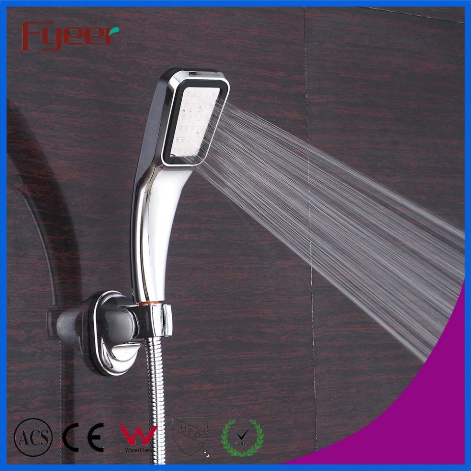 Wall Mounted Waterfall Bathtub Faucet with Hand Shower Head