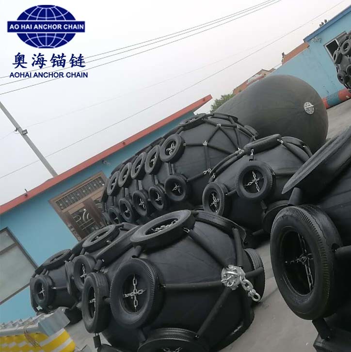 Dia. 2.5mxlength 5.5m Pneumatic Marine Rubber Fender