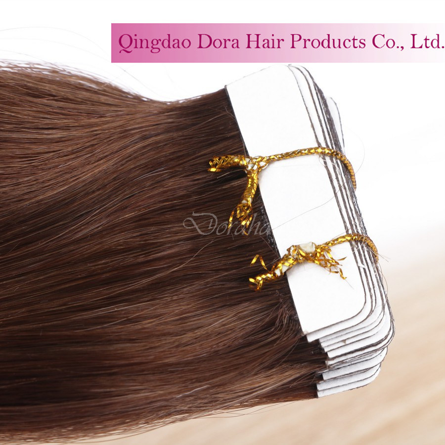 High Quality Tape Hair Brazilian Human Hair Extensions