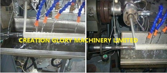 Customized Stable Running Spiral Strengthened Tubing Plastic Extruding Machine