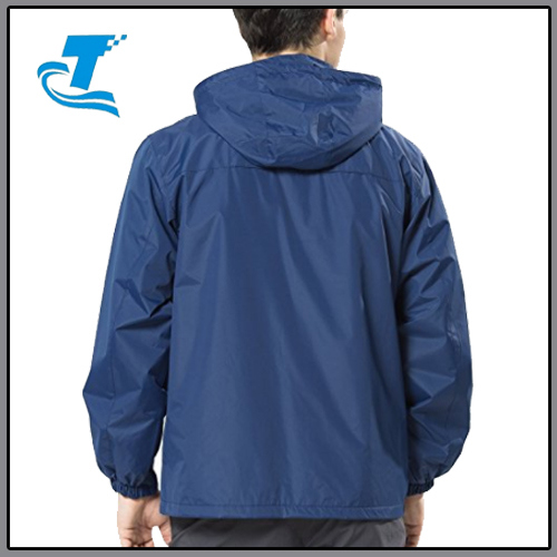 Men's Lightweight Waterproof Hooded Sports Rain Coat