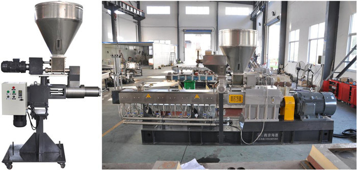 Tsh Series Paraellel Co-Rotating Twin Screw Plastic Extruder