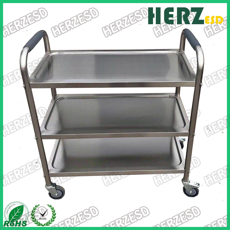 Multiple Stainless Steel Platform Trolley