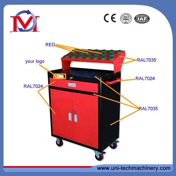 High Quality CNC Combination Tool Cart with Tool Holder (ZHC-101/3E)