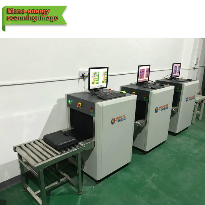 Single-energy Security Screening Inspection System Baggage Scanner X Ray Machine Price for SA5030A