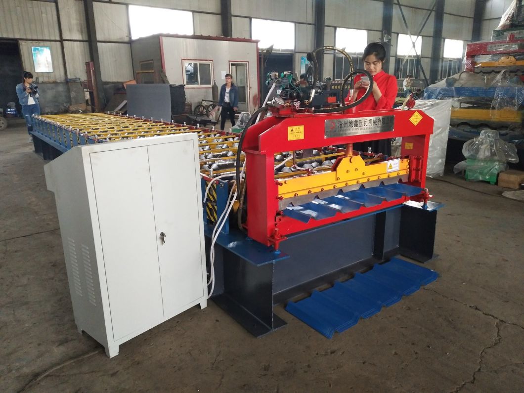 Dixin Trapezoid Metal Roofing Automatic Roll Forming Machine