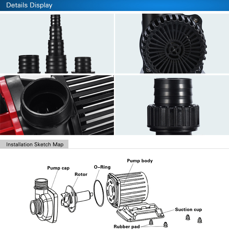 AC Brushless Frequency Conversion Water Pump 12000L/H