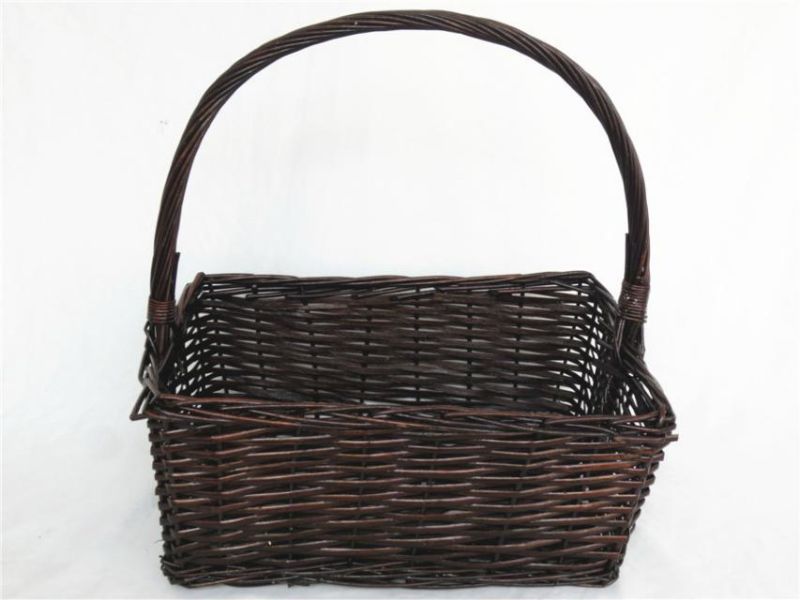 High End Eco-Friendly New Design Handcrafted Colored Picnic Wicker Basket