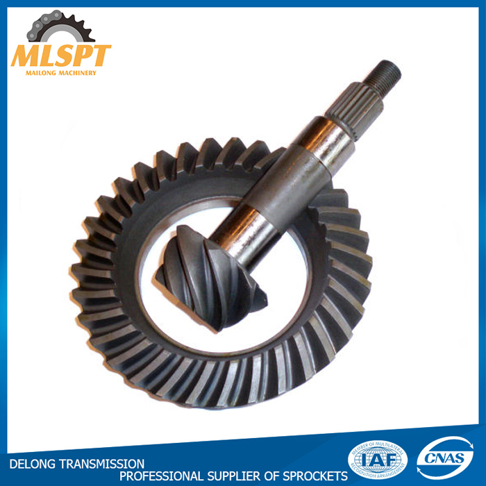 Steel Material Crown Wheel and Pinion Gear