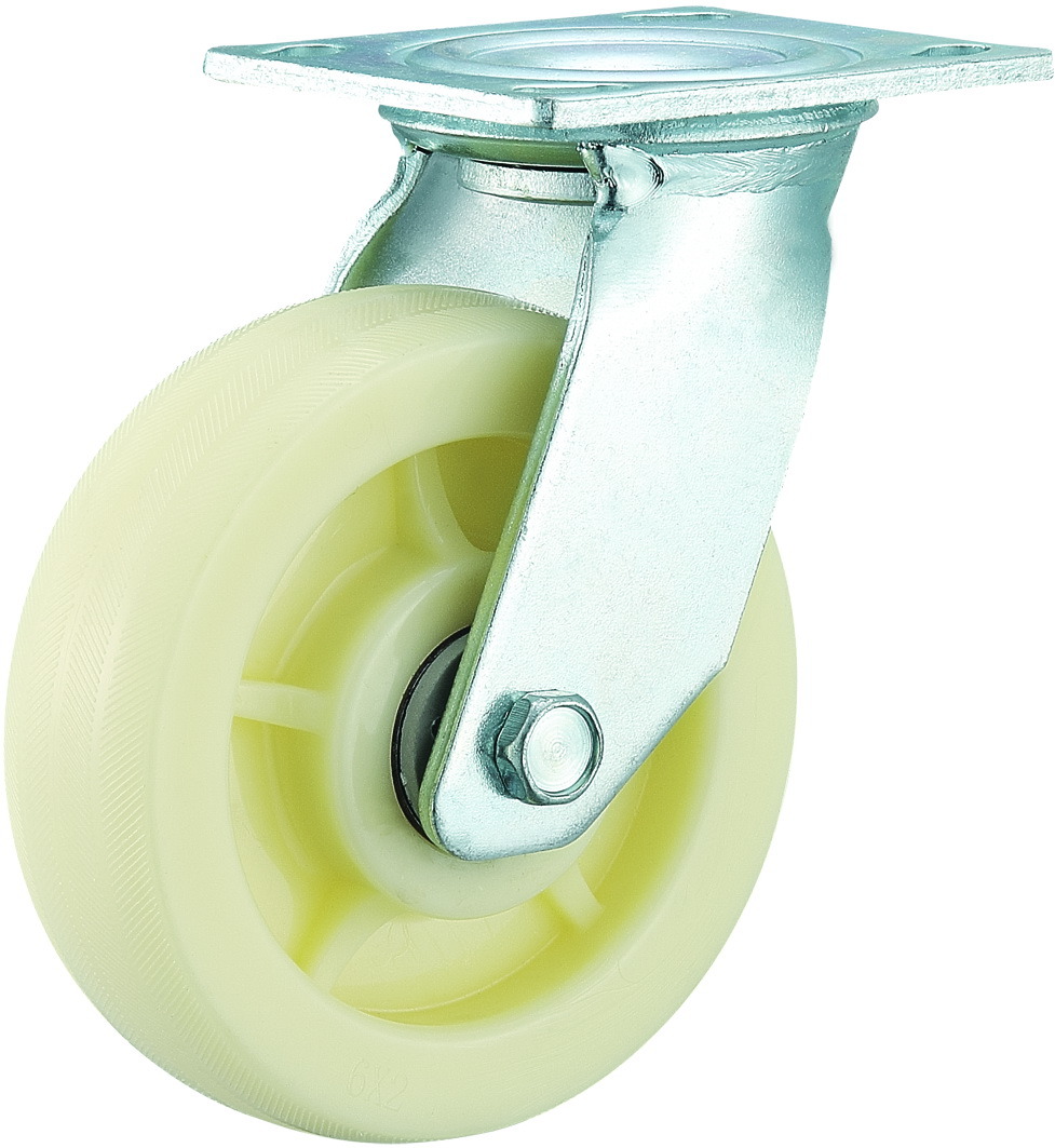 4/5/6/8 Inch Heavy Duty Side Brake Nylon Caster