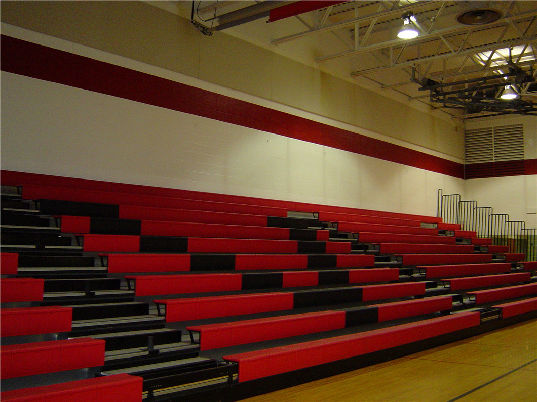 Factory Price Stadium Retractable Bleachers Indoor Gym Bleachers