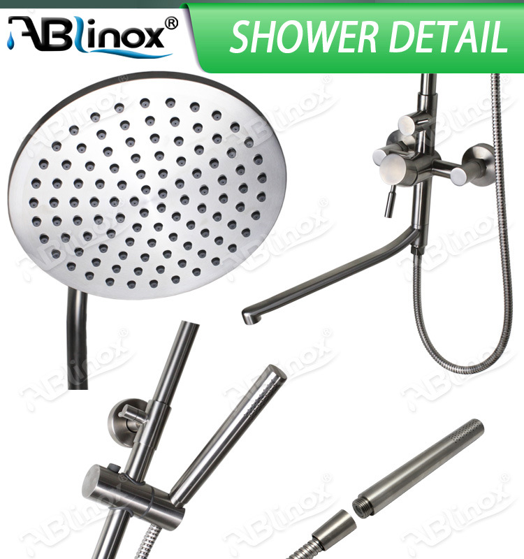 Hot Sale Stainless Steel Bath Shower Mixer Tap