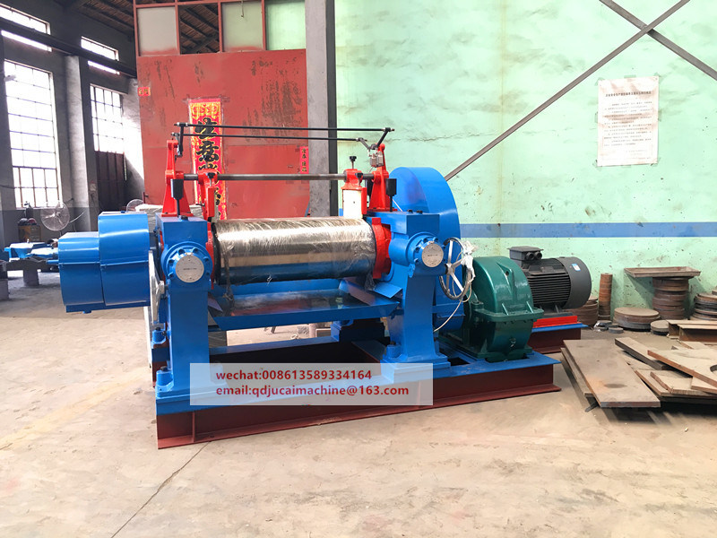 Two Roll Open Rubber Mixing Mill Machinery