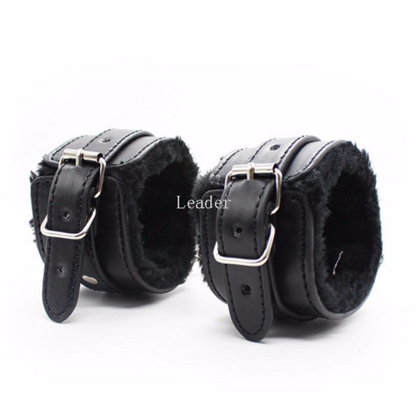 Black Sex Bondage Restraints for Couples with Handcuffs Fun Adult Games Fetish Sex Game Toys