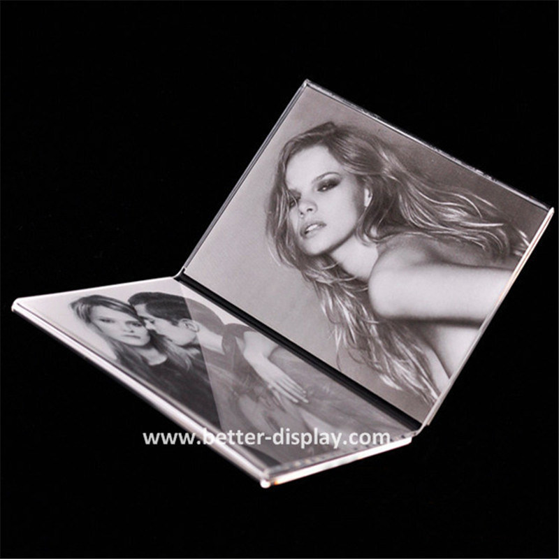 Acrylic Double Sided Organic Glass Photo Frame (BTR-U1081)