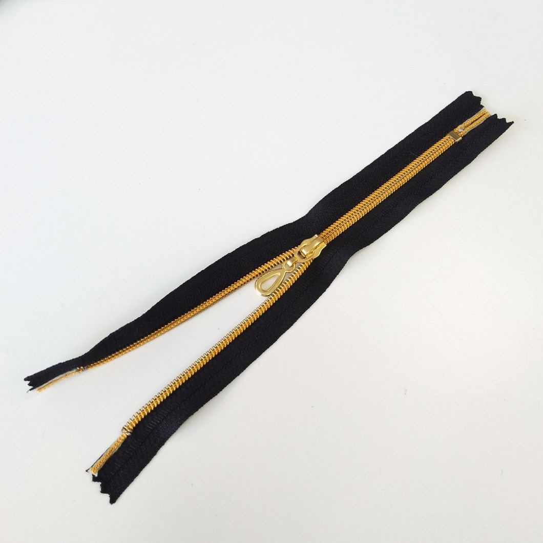 Free Sample Available Ningbo Golden Metal Zipper