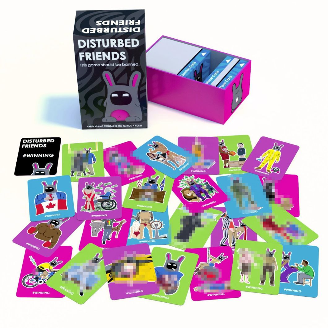 Disturbed Friends - Adult, Funny, Awesome Party Table Game