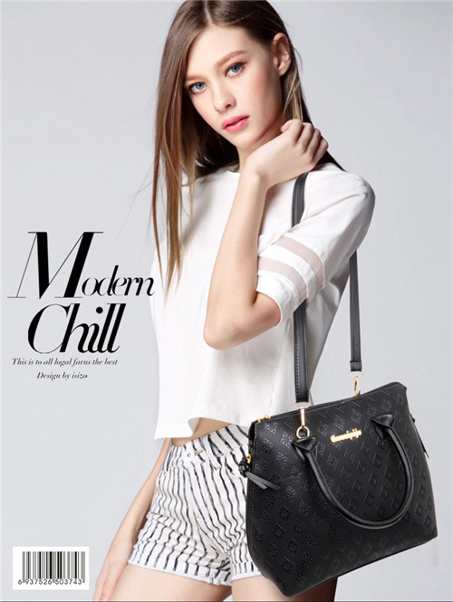 Fashion Lady Hand Bag Tote-Bag Women Leather Cosmetic Bag