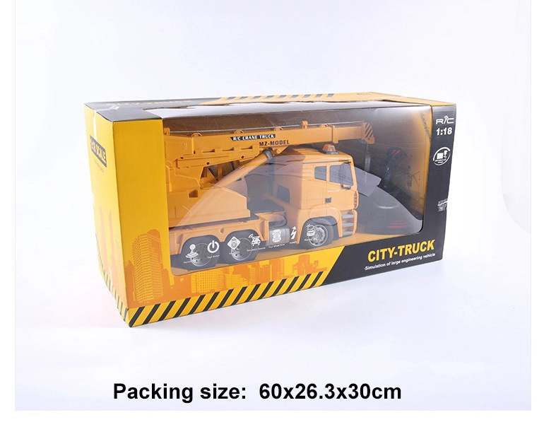 Best 1: 18 RC Toy Crane Truck with Simulation Sounds