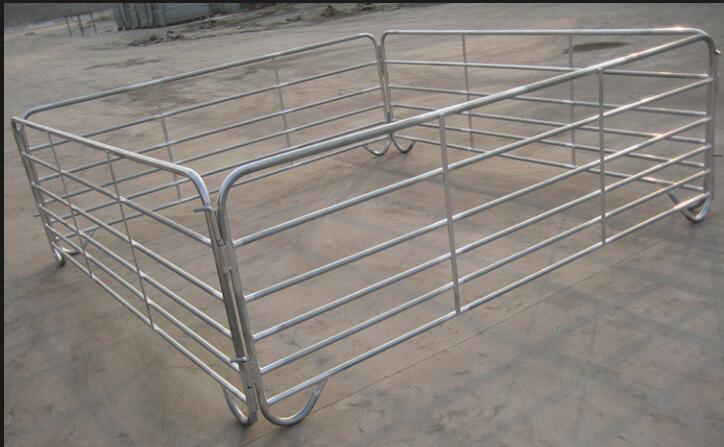 Wholesale Hot Dipped Galvanized Steel Pipe Farm Sheep Horse Cattle Yard Panel Corral Livestock Panels