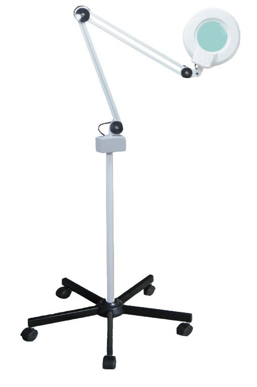 Magnifier Lamp with Floor Stand