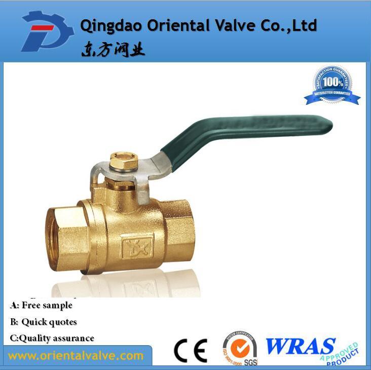 1/4, 3/8, 1/2 NPT Pneumatic Cheap Brass Ball Valve for Water Air Oil and Gas,