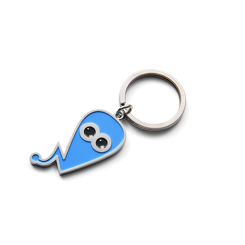 OEM Promotional Cheap Dog Shaped Custom Keychain