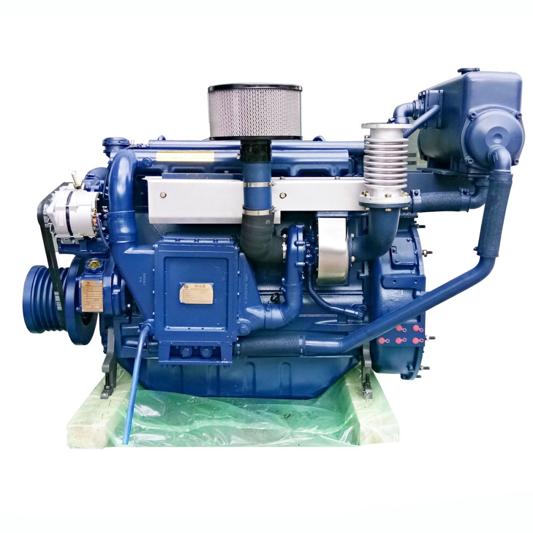 Deutz 250HP Marine Engine / Weichai Wp6 Series 168kw Boat Diesel Engine with CCS