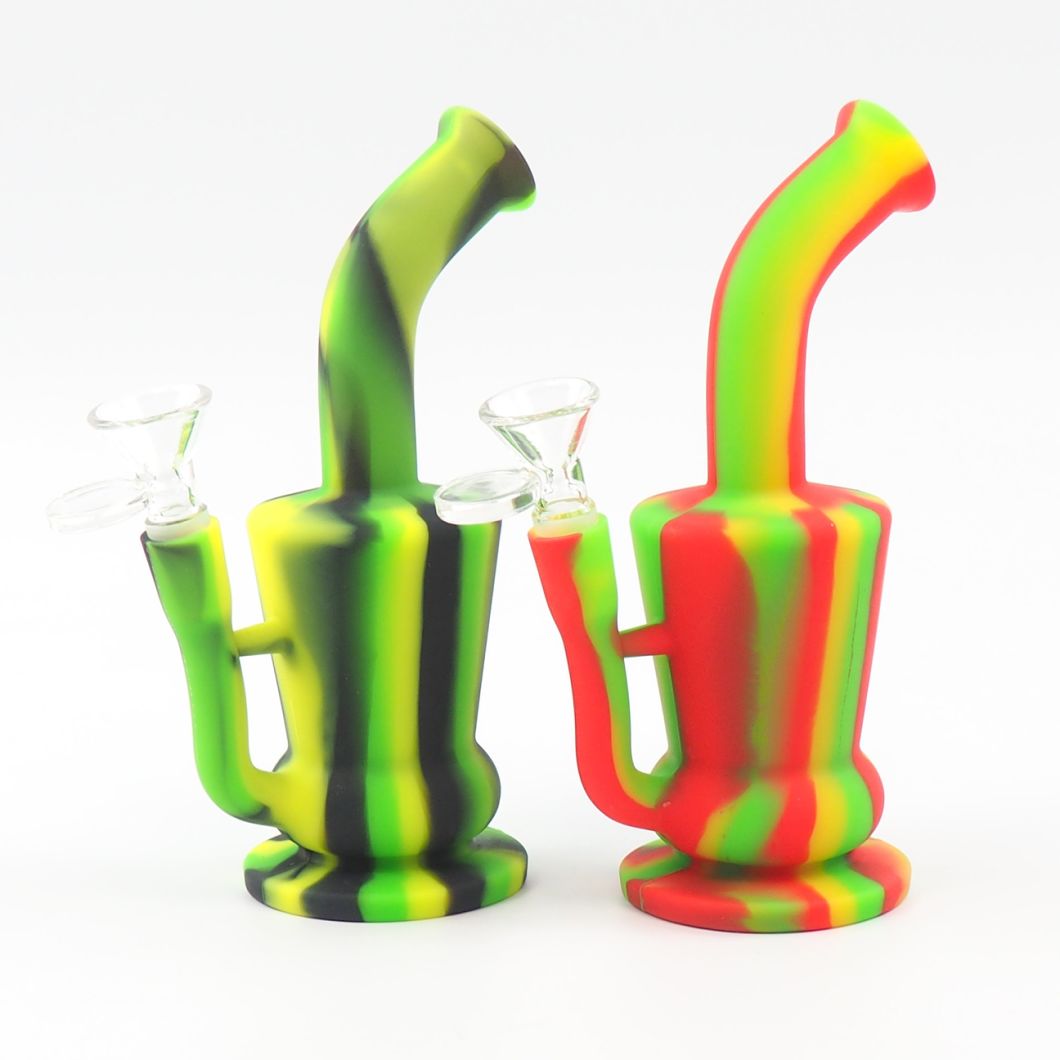 Elephant Shape New Beaker Design Unbreakable Silicone Smoking Water Pipe