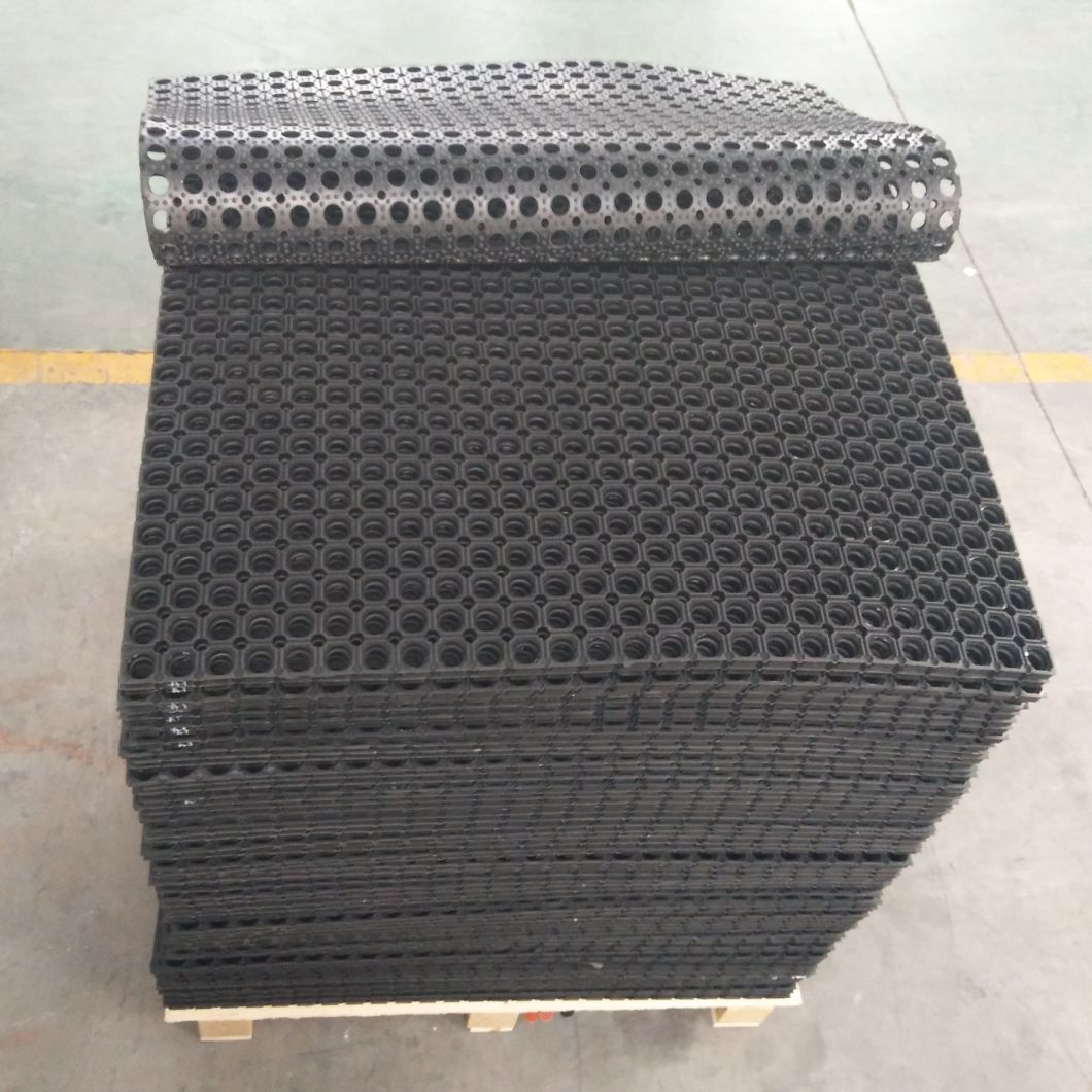 Antifatigue Workshop Drainage Rubber Mats Industrial Floor Matting