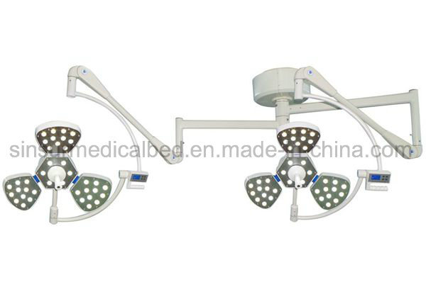 Hospital Equipment Petal-Type Overhead Double Surgical LED Operating Theater Lights