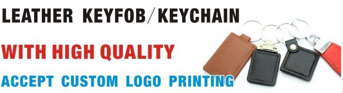 Good Look! ! Good quality T5577/TK4100 RFID Leather Keychain