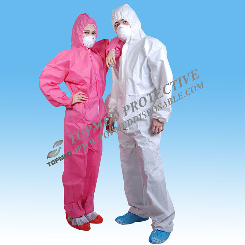 Nonwoven Disposable Antistatic Coverall, Antistatic Garment Suits