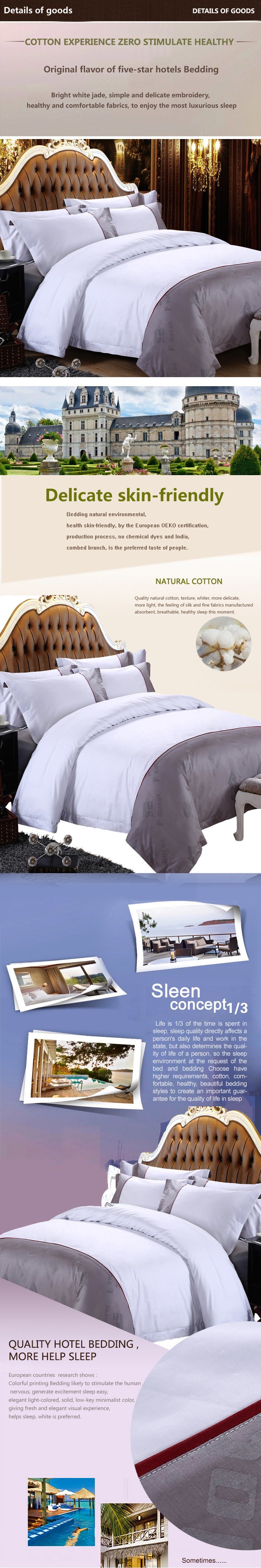 Yrf Apartment Use Hotel Linen Hotel Bedding Set Hotel Bedding Set