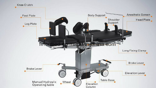 Medical Electric Gynecological Orthopedic Surgical Theatre Operating Table