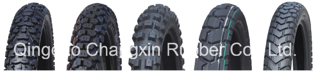 off Road Pattern Motorcycle Tyre (4.10-18, 2.75-21, 2.50-17, 2.75-17)