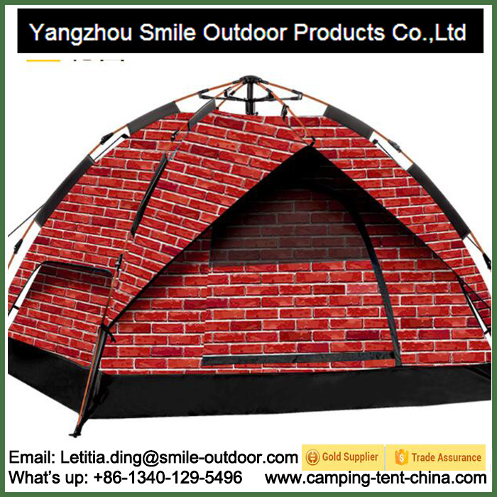 Alu Folding Customized All Over Print Camping Dome Tent